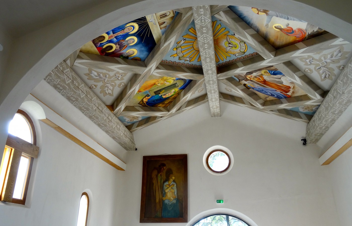 chapelle arc 1800 peintures plafond 1400x900