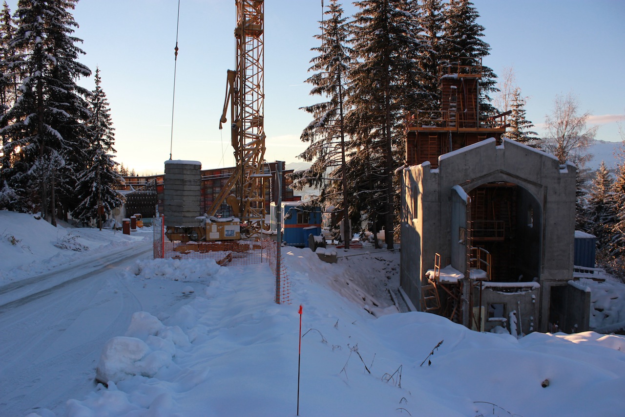 histoire vue generale chantier béton